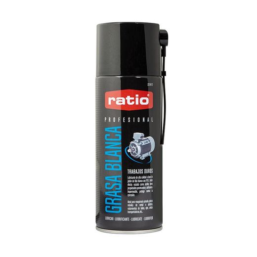 Spray graisse blanc 400 ml.