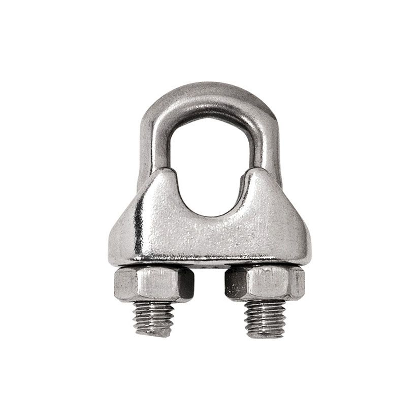 Sujetacable Din 741 6mm.  Inox A31 10 Ud