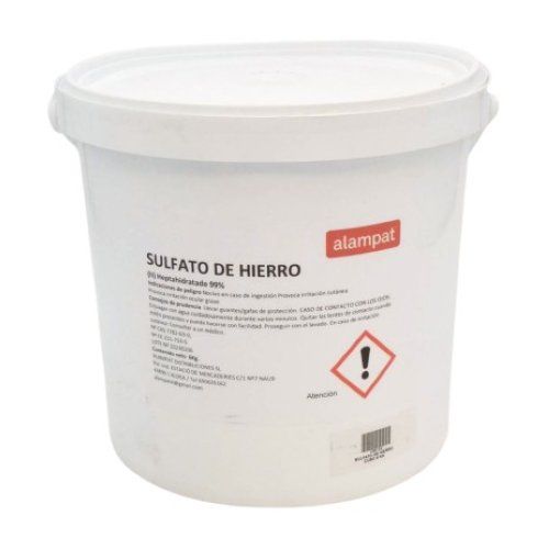 Sulfato De Hierro Cubo 5kg