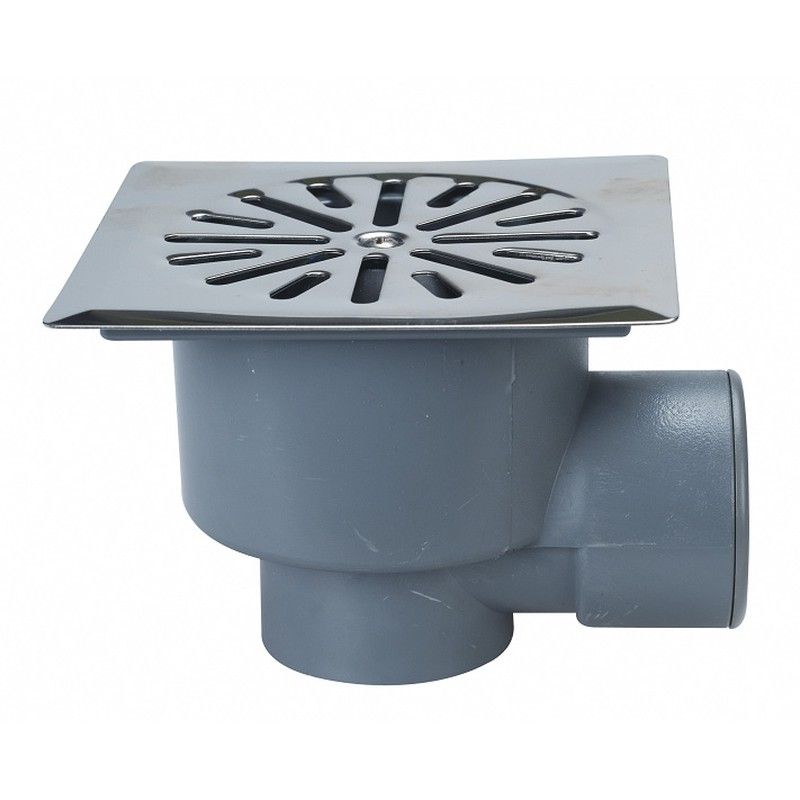 Sumidero sifónico CREARPLAST. Sumidero Sifonico Rejilla Inox.125X125Cm