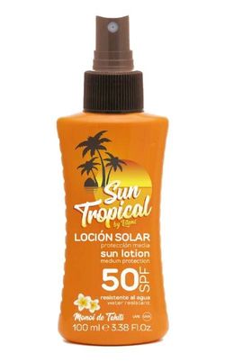 Sun Tropical Solar Locion Fp-50 100Ml