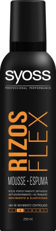 Syoss Espuma 250 Curl Rizos 3 En 1 N.2