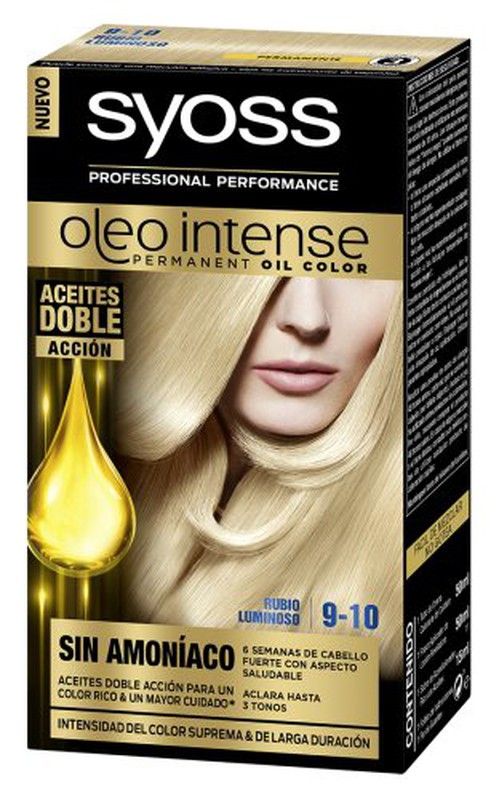 Syoss Oleo Intense 9-10 Rubio Luminoso