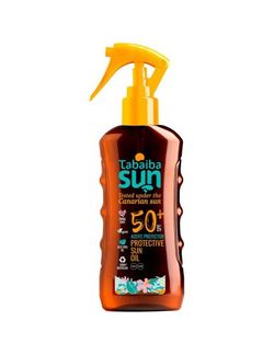 Huile solaire Tabaibasun Spf50+ 200 ml