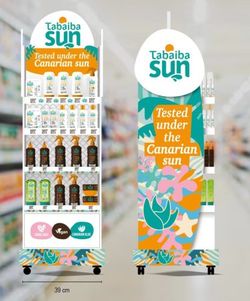 Présentoir métallique Tabaibasun 108 unités