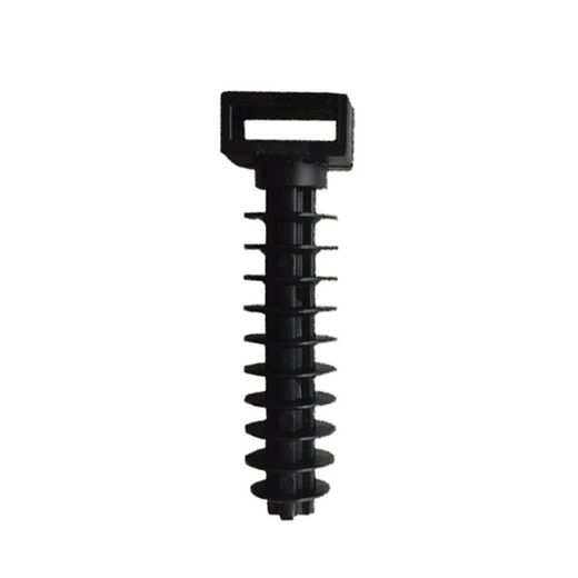 Taco anclaje para brida nilón RATIO Taco Brida Negro 8,1X38,1Mm 100 Udes.