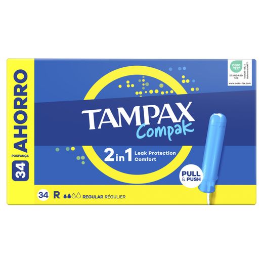 Tampax Compak Regular (34)