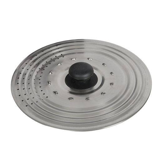 Tapa multiusos INOXIBAR Tapadera Antivaho Acero Inox.30 Cm.
