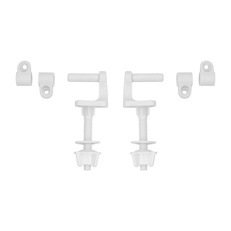 Tapa Wc. Kit Bisagras Nilon Mod.Victoria