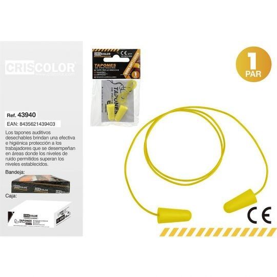 Tapones Auditivos Con Cuerda R-43940