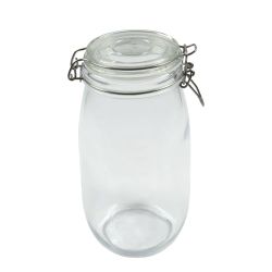 Jarra de vidro hermética 1400 ml.
