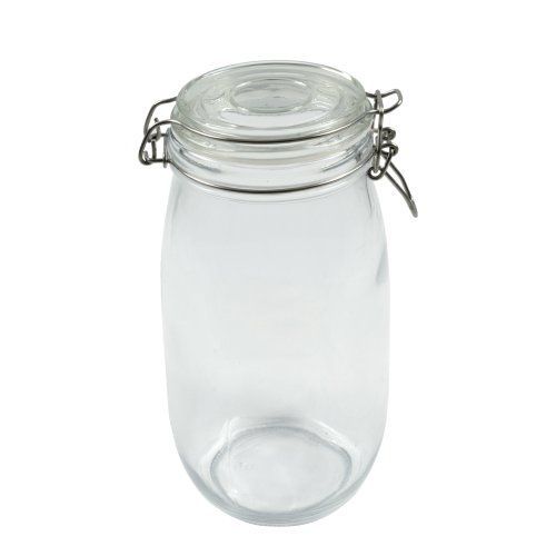 Jarra de vidro hermética 1400 ml.