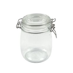Bocal en verre hermétique 730 ml.