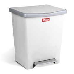 Contentor para Pedal Tatay Milenium Branco 23lt