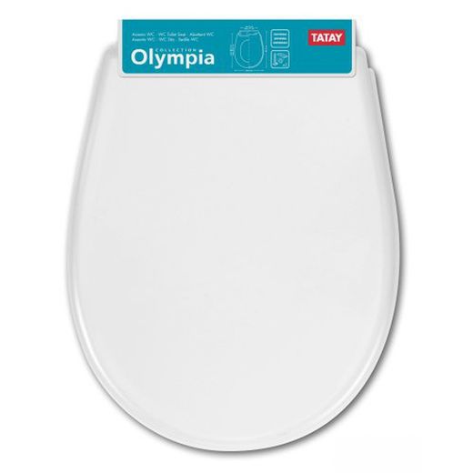 Assento Sanitário Tatay Olimpia Branco