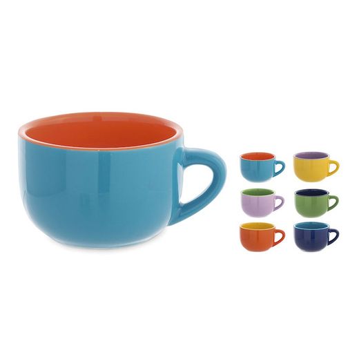 Taza cerámica PENGO Samba. Taza Te/Capuc. Ceram.Samba S/Plato 240Cc