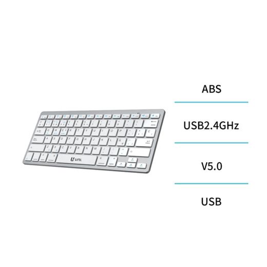 Teclat Bt Slim Blanc Únic