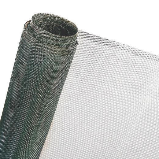 Tela metálica galvanizada LISTA. Medidas: 16x16x0,8m. Longitud: 25m.