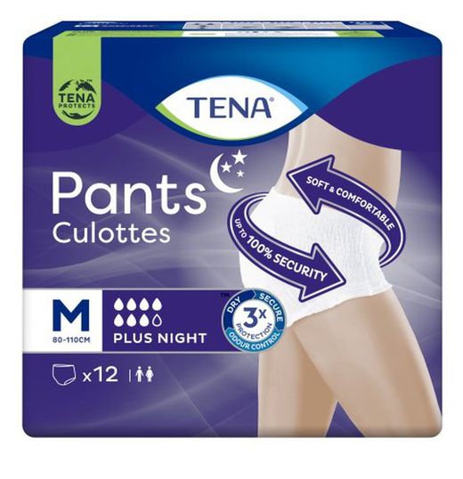 Tena Pants Unisex Plus Night -M- (12)7G