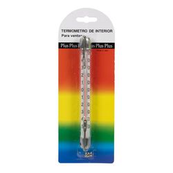 Termômetro ao ar livre PLUS. Termômetro Externo.A.Inox.200Mm.Plus