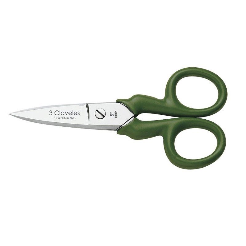 Tijera electricista 3 CLAVELES. Tijera Electricista Mgo.Plast.5"