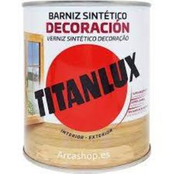 Titanlux Vernis Déco Acajou Bri. 250M