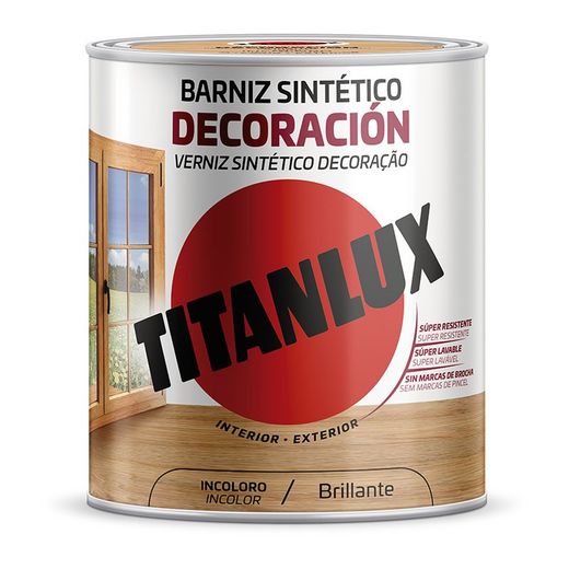Titanlux Vernis Déco Incol Brillant 750M