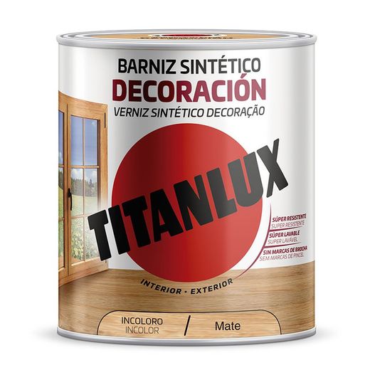 Titanlux Vernis Déco Incol Mate 750M
