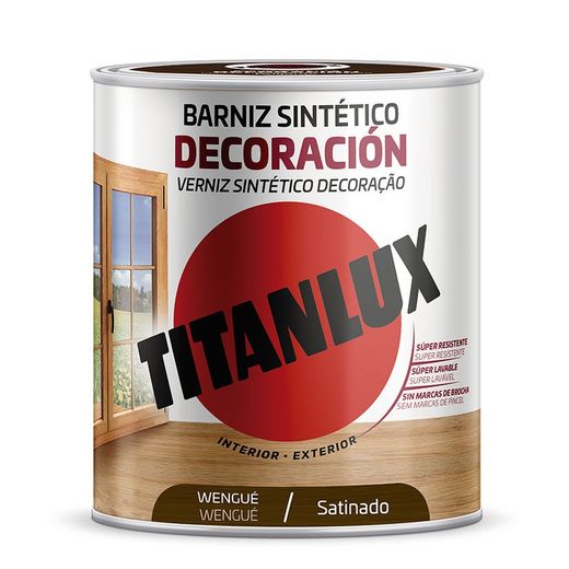 Titanlux Verniz Deco Wenge Sat. 750M