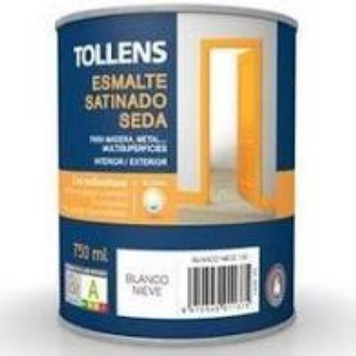 Tollens Laque à l'Eau Satinée.Blanc 750