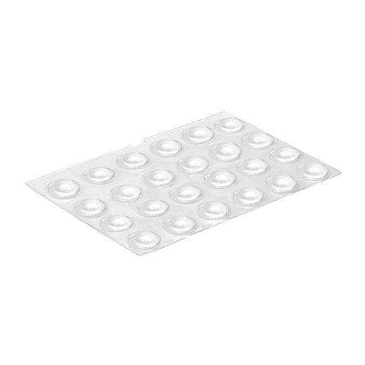 Topall de silicona INOFIX Gota Transp.Adhes. 8X2.2 Mm Bl.24 Gotes