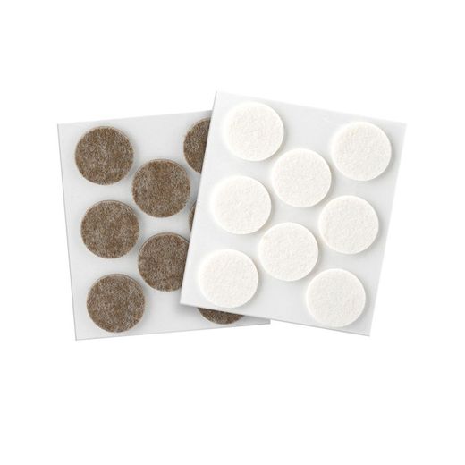 Topall feltre autoadhesiu INOFIX Feltre Lana Adh.Ø 27 Marron Bl.8 Peces