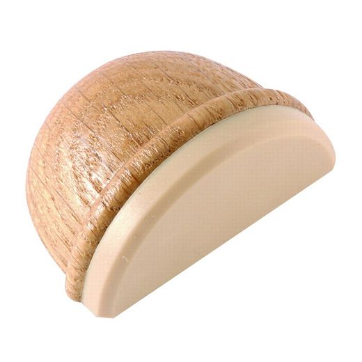 Tope puerta madera BRINOX Tope Puerta Adhes. Roble. Ø48X37X25Mm.