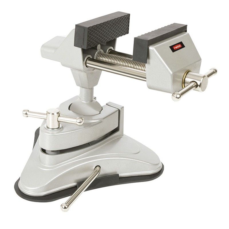 Tornillo banco sobremesa RATIO 7976 Tornillo Banco S/Mesa Con Ventosa Girat.