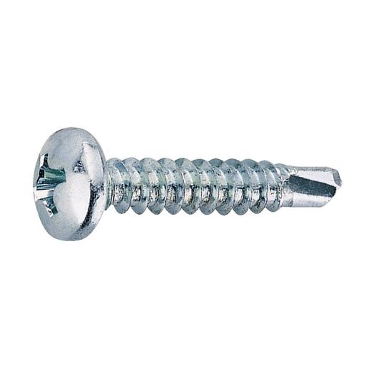 Tornillo rosca chapa DIN 7504N EHS. Torn.Autotalad.C/Al.Zn 4,2X16Mm 10U.Ehs