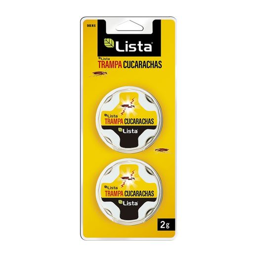 Piège à cafards 2 unités x 2 Gr