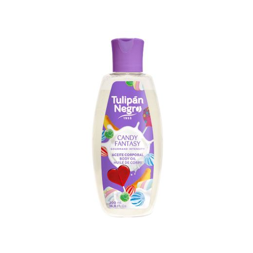 Huile corporelle Tulipe Noire 200 Candy Fantasy
