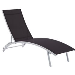 Chaise longue en acier 180X54 Cm