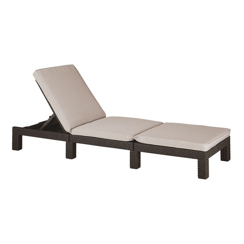 Tumbona KETER Daytona. Tumbona Daytona Marrón