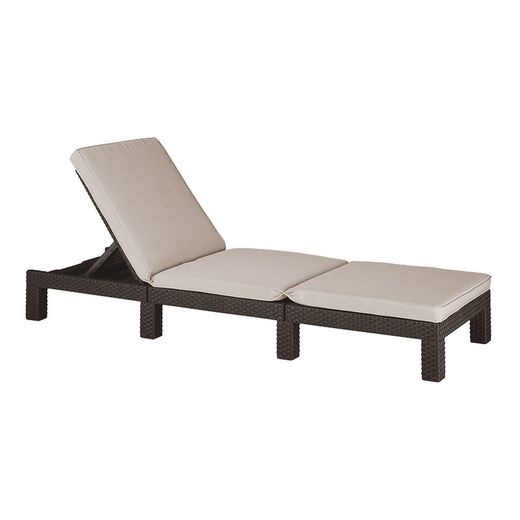 Tumbona KETER Daytona. Tumbona Daytona Marrón