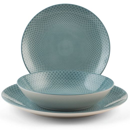 Conjunto de jantar Aurora Coupe de 18 peças