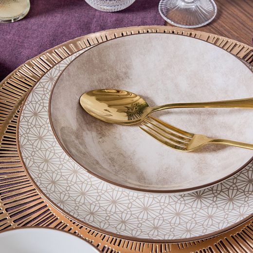 Vaixella porcellana 18 peces Madison Habana