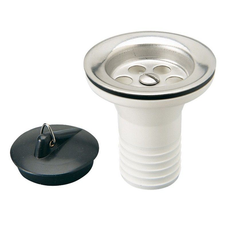 Válvula desagüe sifón flexible. Valvula Sifon Flexible 35Mm.Bolsa