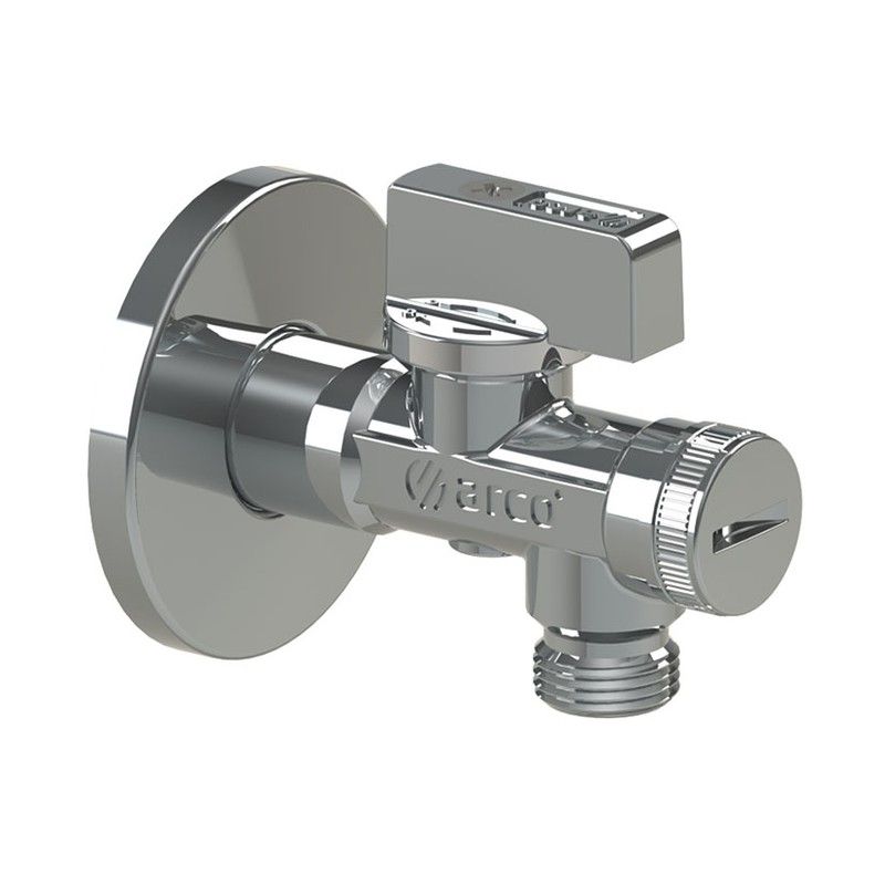 Válvula escuadra doble ARCO mini Mac A80. Valvula Escuad.S/Tca.1/2X3/8" 1 Un.Mini