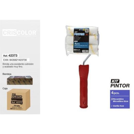 Tige + 3 Rouleaux Microfibre 42373