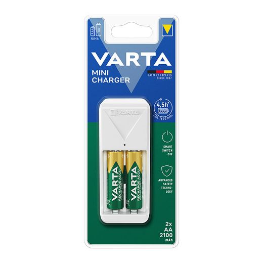 Varta Minicharger C/2 Pilas Aa 2100 Mah