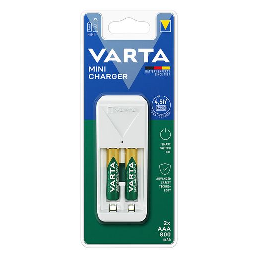 Varta Minicharger C/2 Pilas Aaa  800 Mah