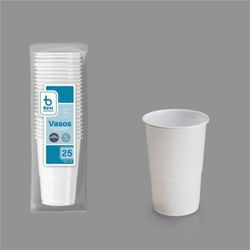 Verres 250 Pp Blanc Reut. (25) 730155