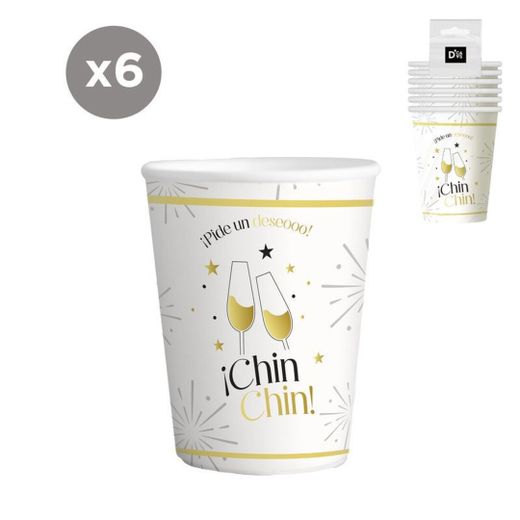 Vasos 266 Ml -6U- Chin Chin R-309705