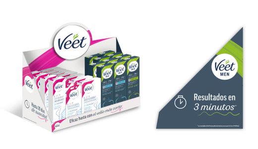 Assortiment de présentoirs de table Veet Expo (28) 2025